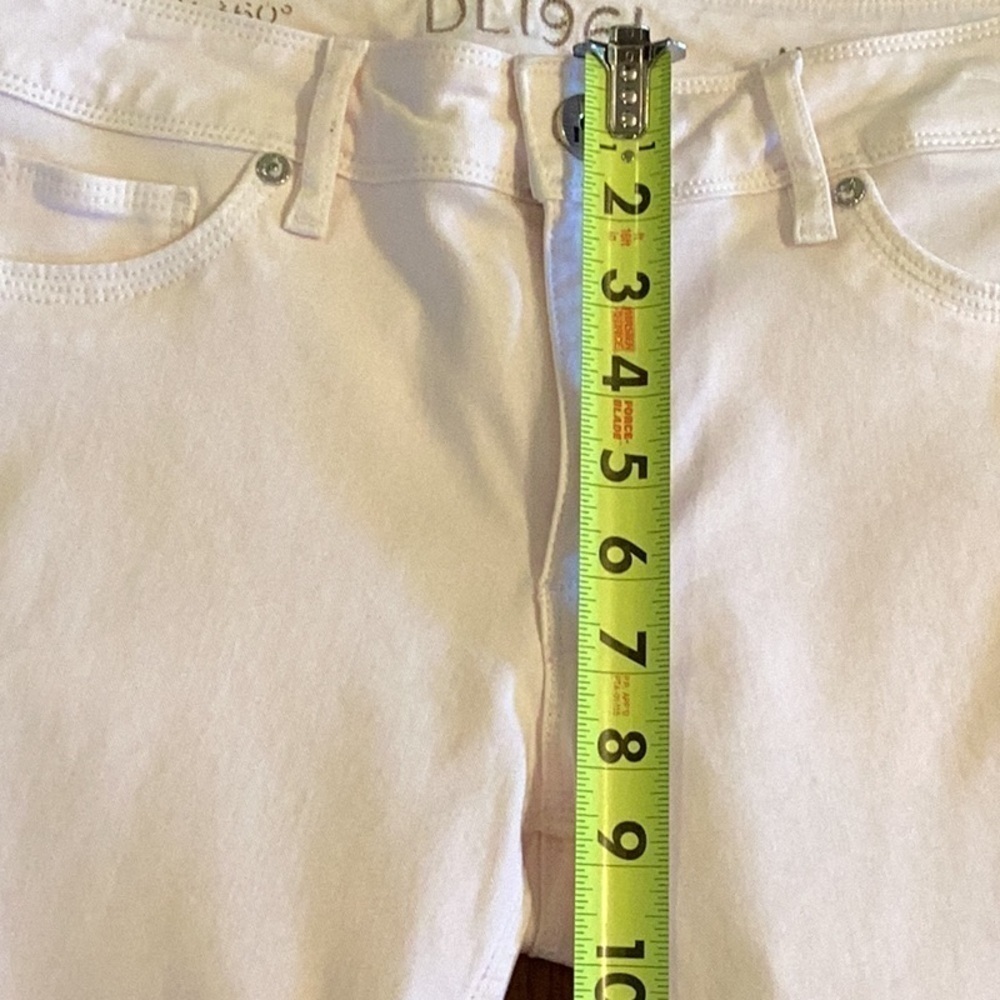 DL1961 pale pink, Angel mid-rise skinny ankle jeans with stretch, women’s sz 30 - Picture 15 of 16